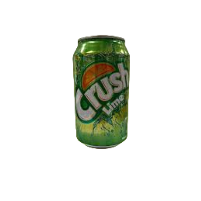 Crush Lime Pop Can 355ML - U.S Edition - Beverage - Case of 24 - BB: N/A - Extreme Snacks Wholesale