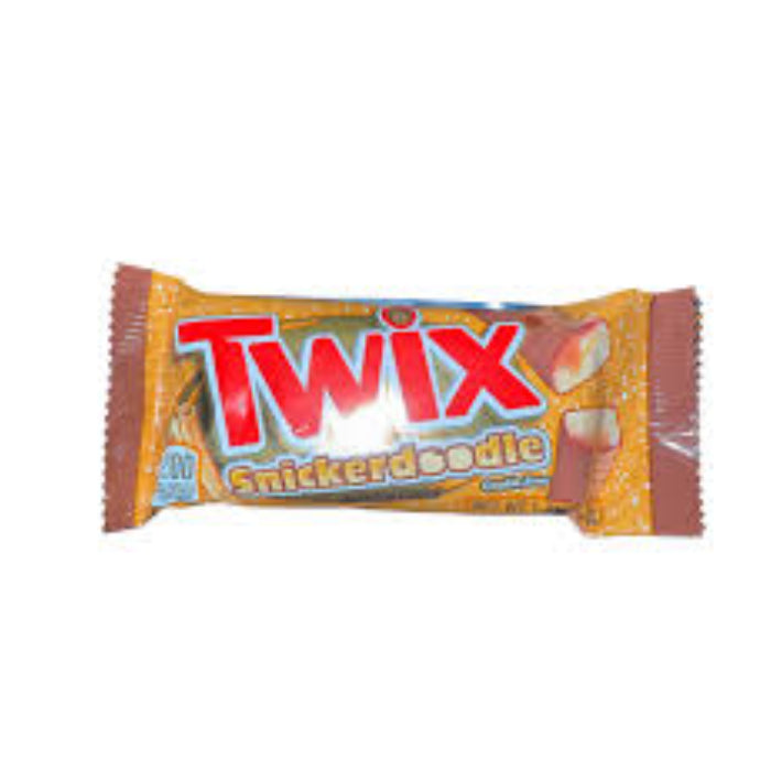 Twix Snickerdoodle Cookie Chocolate Bar 1.41 - U.S Edition - Chocolate - Case Of 20- BB: N/A - Extreme Snacks Wholesale