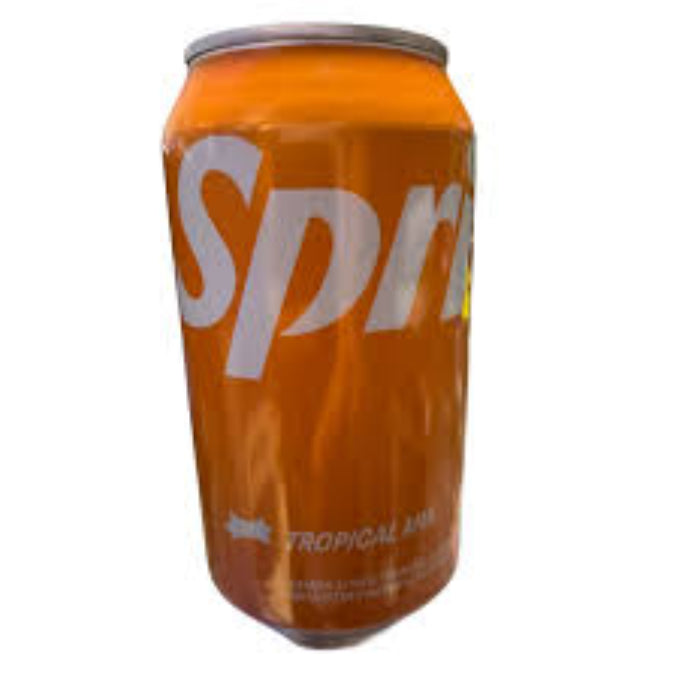 Sprite Tropical Pop Can 355ML - U.S Edition - Beverage - Case Of 12 - BB:N/A - Extreme Snacks Wholesale