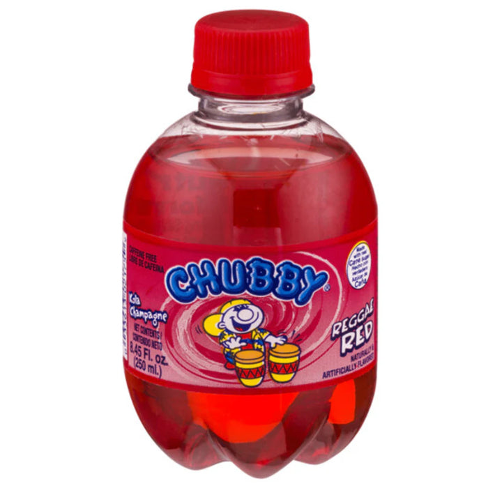 Chubby Kola Champ Reggae Red Soda 250ML - Trinidad Edition - Beverage - Case Of 24 - BB:N/A - Extreme Snacks Wholesale