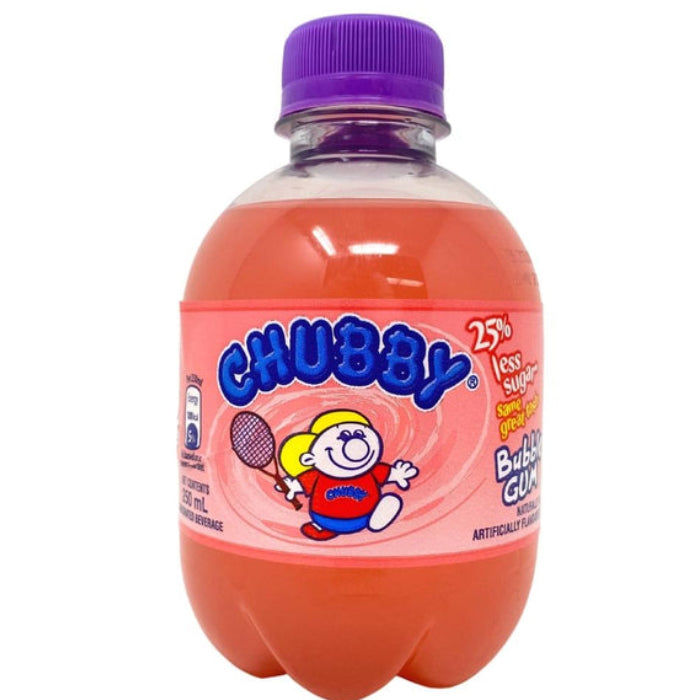 Chubby Bubble Gum Soda 250ML - Trinidad Edition - Beverage - Case Of 24 - BB:N/A - Extreme Snacks Wholesale