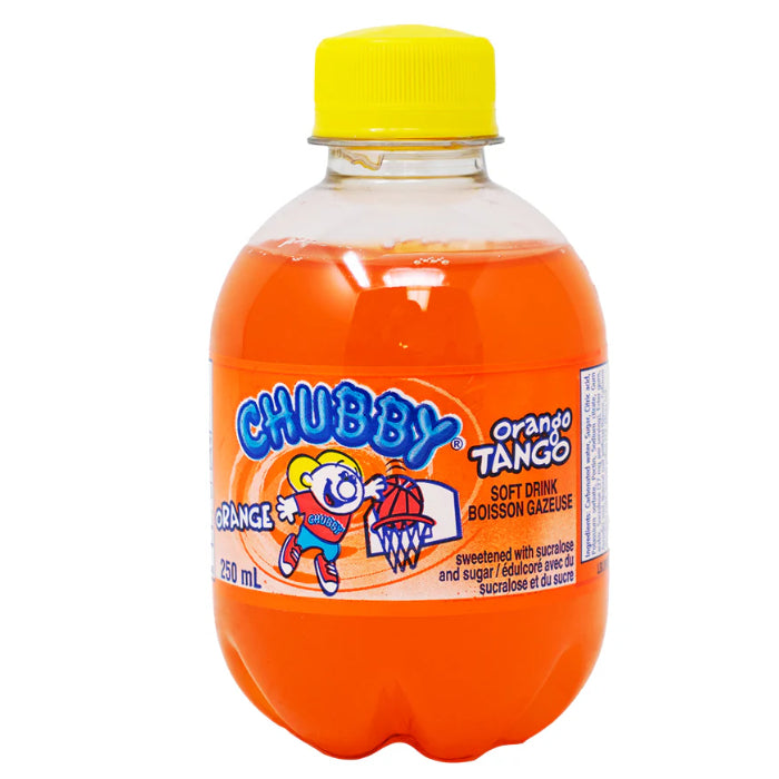 Chubby Orange Soda 250ML - Trinidad Edition - Beverage - Case Of 24 - BB:N/A - Extreme Snacks Wholesale