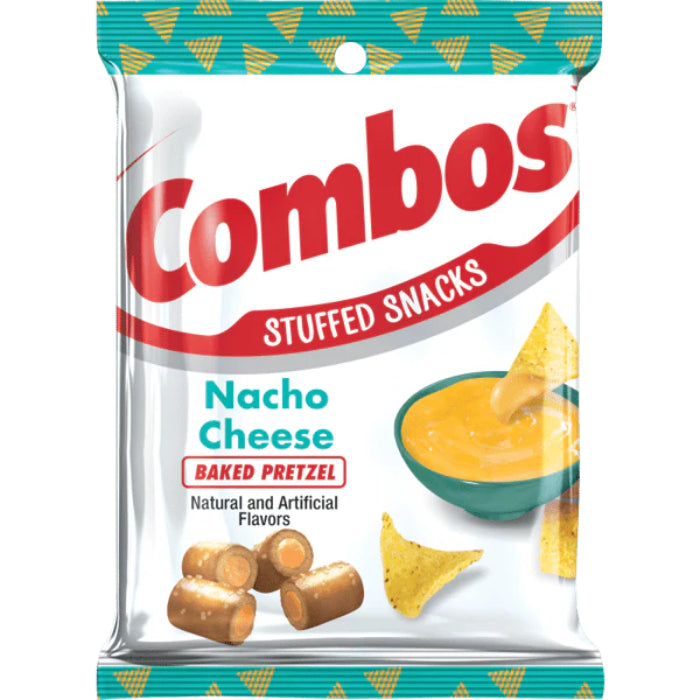 Combos Snack Nacho Cheese 178.6G - U.S Edition - Snack - Case Of 12 - BB: N/A - Extreme Snacks Wholesale