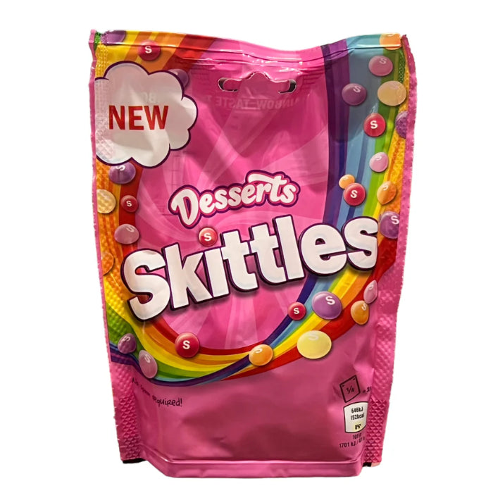 Skittles Desserts 152g - U.K Edition - Candy - Case of 15 - BB: N/A - Extreme Snacks Wholesale