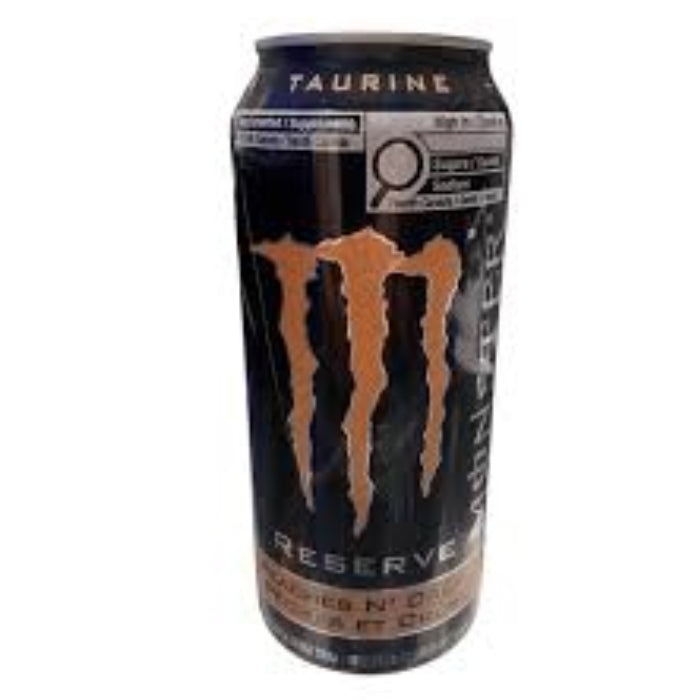 Energy Drink Monster Reserve Peaches N' Cream 473ML - Canadian Edition - Beverage - Case Of 12 - BB:N/A - Extreme Snacks Wholesale